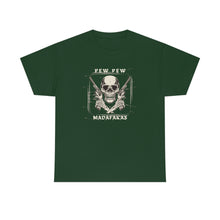 Load image into Gallery viewer, Pew Pew Madafakas Shirt, Pew Pew Shirt, Cool Skull Shirt, Funny Skull Shirt