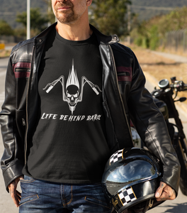 funny motorcycle shirt life behind bars