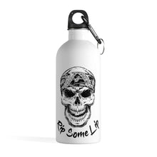 Load image into Gallery viewer, Skull Bandana Water Bottle