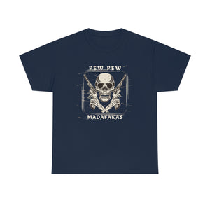 PePew Pew Shirt, Pew Pew Madafakas Shirt, Cool Skull Shirt, Funny Skull Shirt, Pro Gun Shirt, 2nd Amendment Shirt, Freedom Shirt