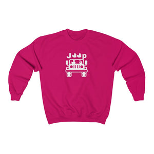 Pink Duck Duck Jeep Sweatshirt