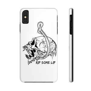 Hooked On Skull Phone Cases - Rip Some Lip 