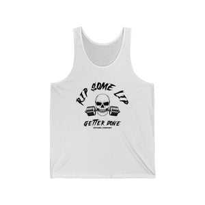 Gym Tank Top, Skull Tank, Skull Gym Shirt