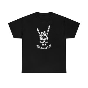 Skeleton Hand Rock On, Rock on Skull T Shirt, Skull T Shirt, Rocker Hands, Skeleton Hand Shirt, Gothic Clothing