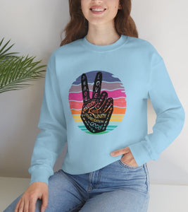 Peace Love Freedom Sweatshirt