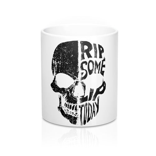 Half Skull Mug - Rip Some Lip 