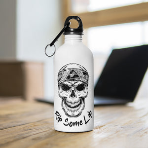 Skull Bandana Water Bottle