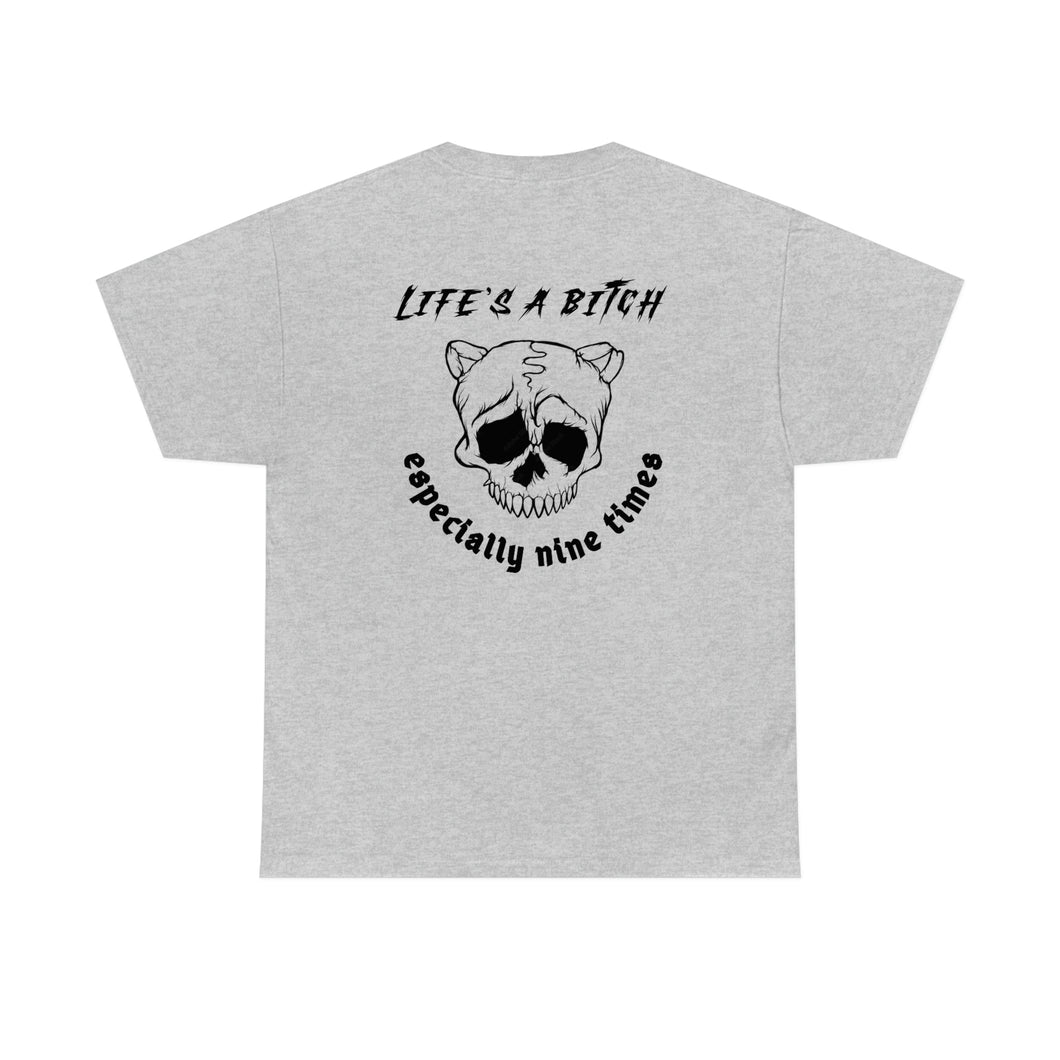 Cat Skull, Skull Cat, Black Cat Shirt, Funny Cat Shirt, Back Design