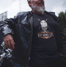 Load image into Gallery viewer, The original black skull shirt by Rip Some Lip