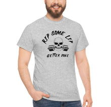 Load image into Gallery viewer, Gym Shirts, Skull T Shirt, Getter Done Shirt
