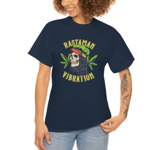 Weed Shirt, Funny Weed Shirt, Skull Weed Shirt, Rastaman Vibration