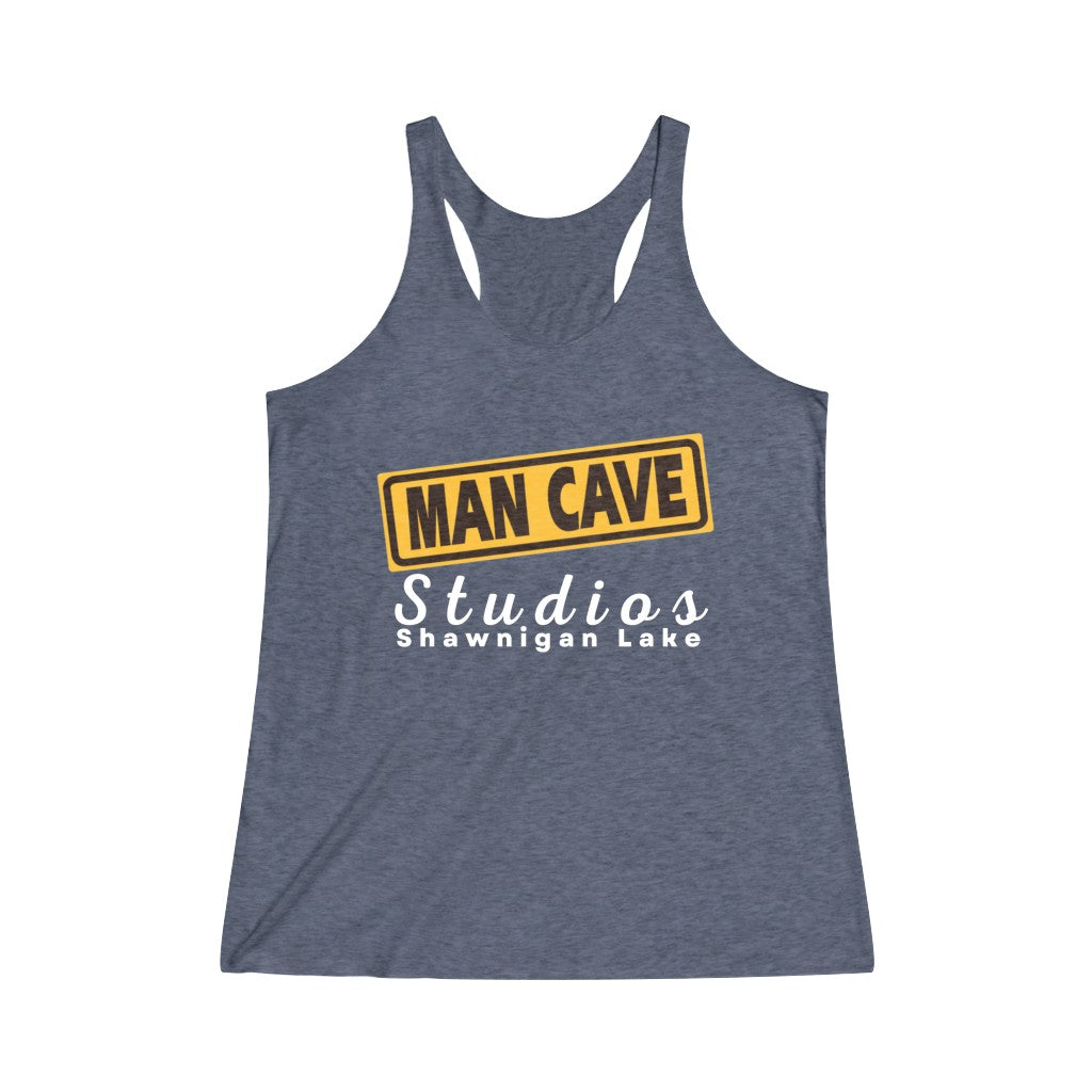Man Cave Women's Racerback Tank