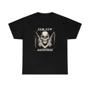 PePew Pew Shirt, Pew Pew Madafakas Shirt, Cool Skull Shirt, Funny Skull Shirt, Pro Gun Shirt, 2nd Amendment Shirt, Freedom Shirt