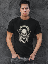 Load image into Gallery viewer, dont tread on me skull shirt