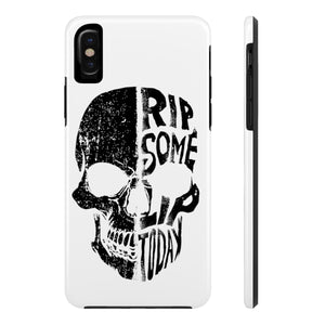 Half Skull Phone Cases - Rip Some Lip 