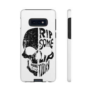 Half Skull Phone Case - Rip Some Lip 
