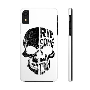 Half Skull Phone Cases - Rip Some Lip 