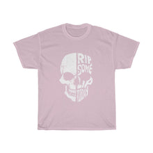Load image into Gallery viewer, Half Skull T Shirt Plus Size