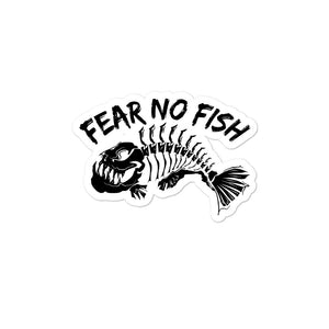 Fear No Fish sticker
