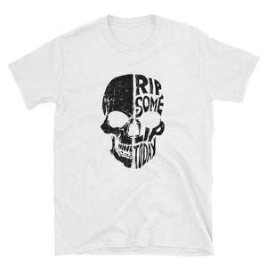 Half Skull T Shirt - Rip Some Lip 