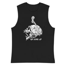 Load image into Gallery viewer, Hooked On Skull Muscle Shirt