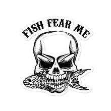 Load image into Gallery viewer, Fish Fear Me  sticker