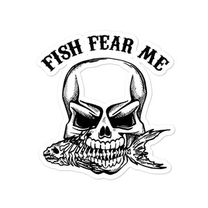 Fish Fear Me  sticker