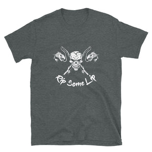 Death Rod Skull T Shirt