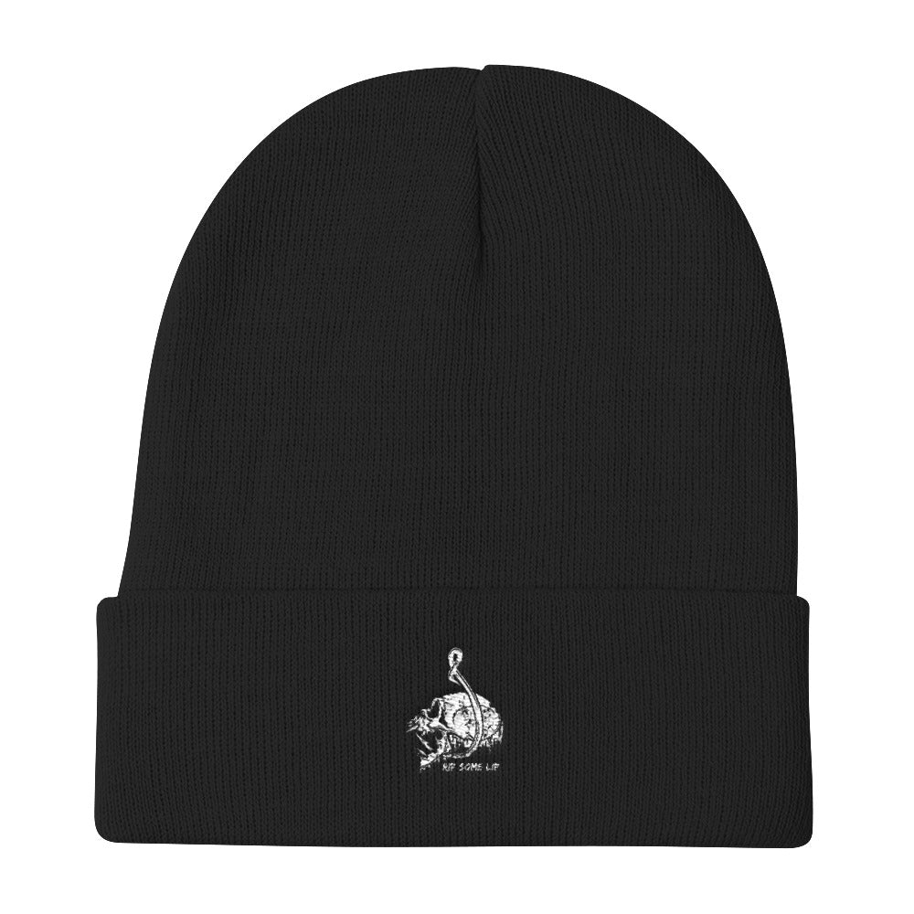 Hooked On Skull Beanie - Rip Some Lip 