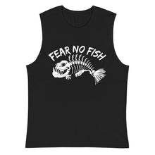 Load image into Gallery viewer, Fear No Fish Muscle Shirt