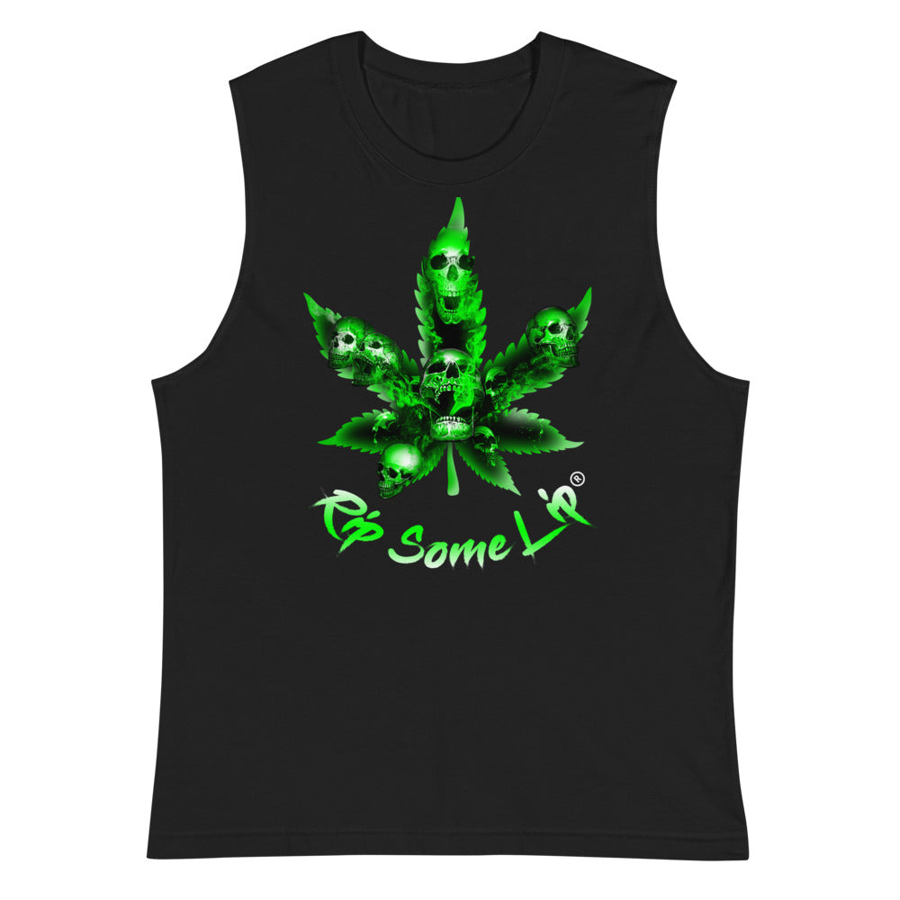 Rippin Leaf Muscle Shirt