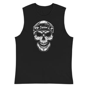Bandana Skull Muscle Shirt