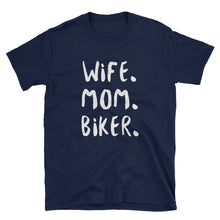 Load image into Gallery viewer, Wife Mom Biker Shirt - Rip Some Lip 
