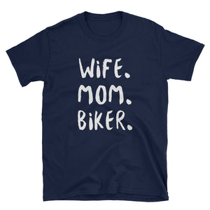 Wife Mom Biker Shirt - Rip Some Lip 