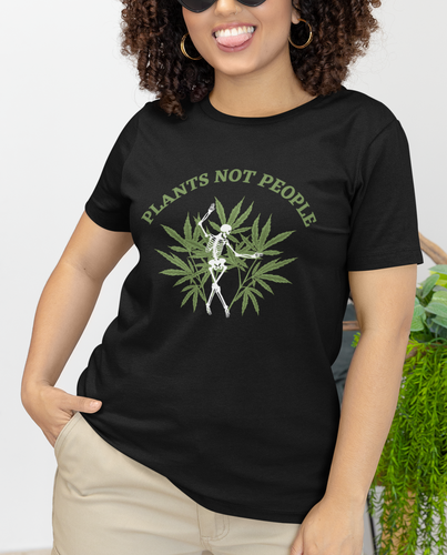 Plants Not People, Pot Leaf Shirt