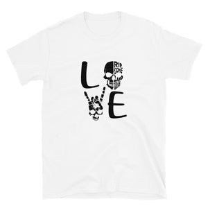 Skull Love T Shirt