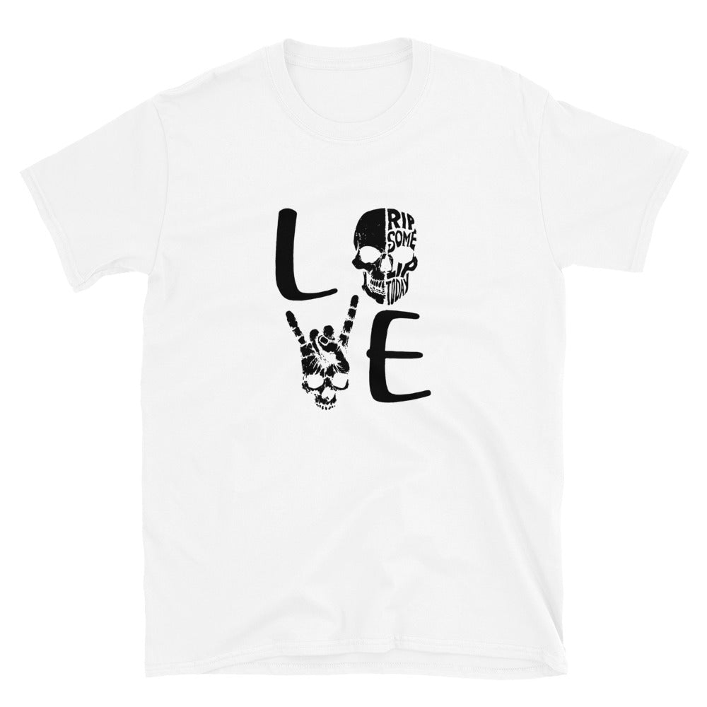 Skull Love T Shirt