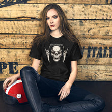 Load image into Gallery viewer, Rock on Bitches Skull Shirt